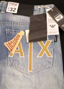 Armani Exchange Bootcut Light Blue New Jean Pants