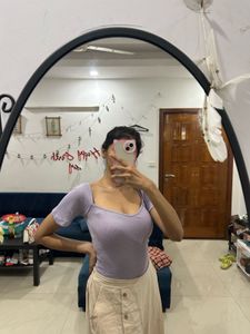 Cute Lavender Top