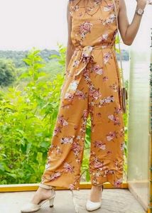 FabAlley Floral Jumpsuit