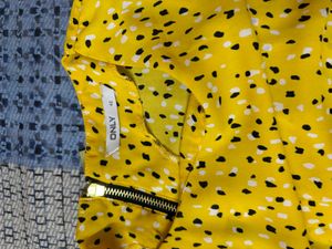 Polka Dot Yellow Top