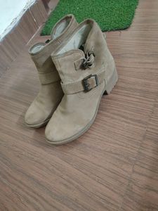 suede leather boots