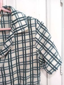 Checkered Crop Top
