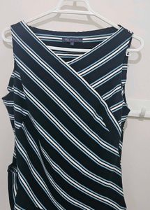 Striped Sleeveless Dress
