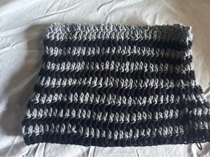 Grey Black Cat Ear Beanie