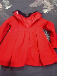 Kids Winter Christmas Party Wear Frock