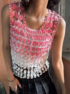 Ombre Boho Crochet Top