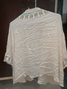 *ON SALE* Cream Coloured Ethnic Shrug
