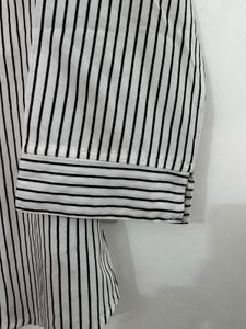 Striped Button-Down Shirt