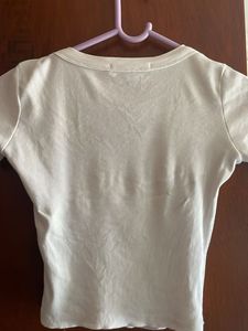 Zara Ribbed Crop Top