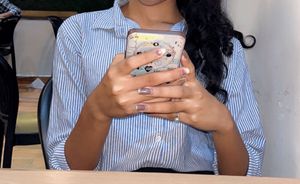 Striped Button-Up Shirt