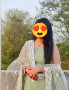 Full Embroidered Kurta,Palazo &amp;  Dupat