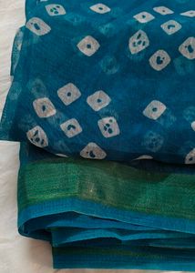 Blue Saree