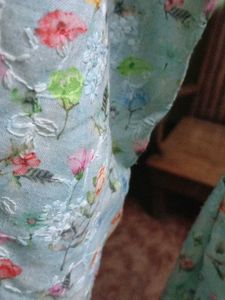 Embroidery Work Cloth,Which Stitched Long Gown