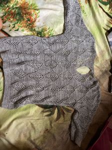 Gray Knit Sweater