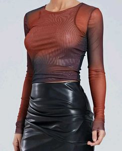 Mesh Full Sleeves Top