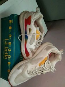 Colorful Accent Sneakers
