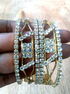 New Sparkling Gold Bangle