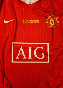 Ronaldo Jersey 2008 Final Manchester United