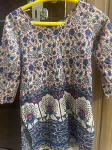 Floral Print Kurta