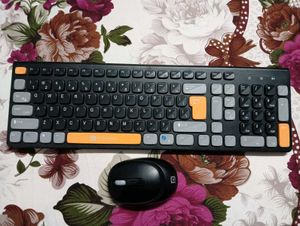 Wireless Keyboard and Mouse Combo