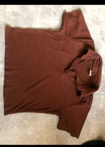 SSS Polo Brown Crop Top