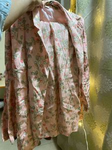 Floral Print Casual Jacket