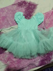 Mint Green Tulle Flower Girl Dress