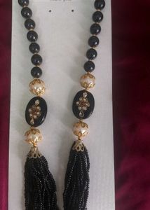 Black Beaded Necklaces