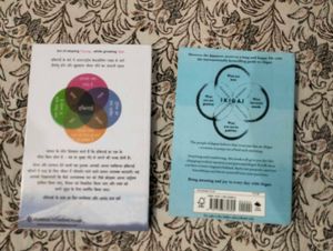 New ikigai Book Hindi English Pack Of 2
