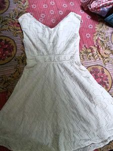 White Eyelet Dress