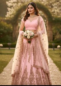 Offer Price 🎉Pastel Bridal Lehenga ✨