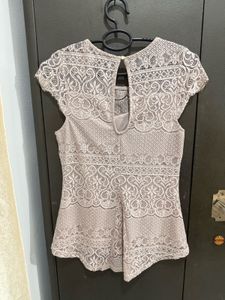 Lace Detail Top