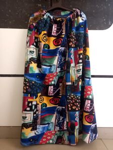 Printed Long Skirt