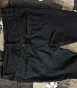 Black Flared Jeans high waist