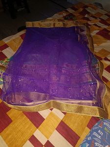 Party Wear Lehanga Chunni With Stitched Blo