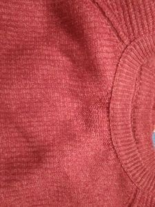 Oversized Red Sweater