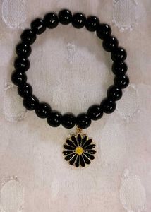 Black Bracelet And Chain Set🖤
