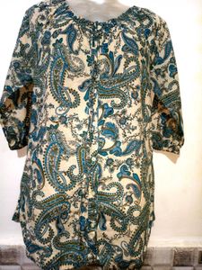 Paisley Print Top 34"- 36"