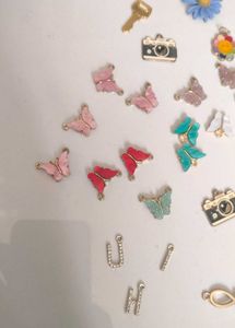 mix  necklace/bracelet  Charms 37 piece