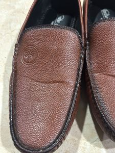 Retro Step Brown Loafers