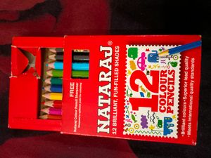 12 Colour Pencil ,Papers, Drawing Books