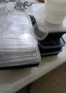Reusable Food Storage Containers - Set