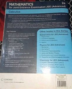 Cengage Calculus + Arihant Algebra JEE MAINS ADV