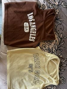 Graphic Tank Tops (Set of 2)