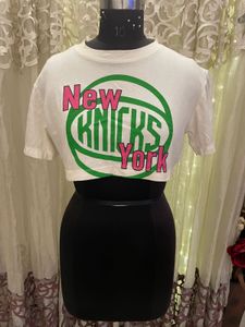 New Knicks Cropped Tee