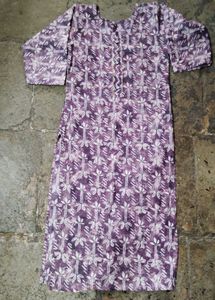 Lavender Kurta Set