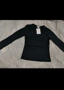 Black Long Sleeve Top