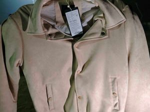 Beige Casual Jacket