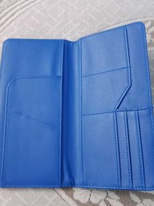 New Blue Wallet