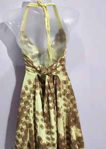 HELTER NECK DRESS